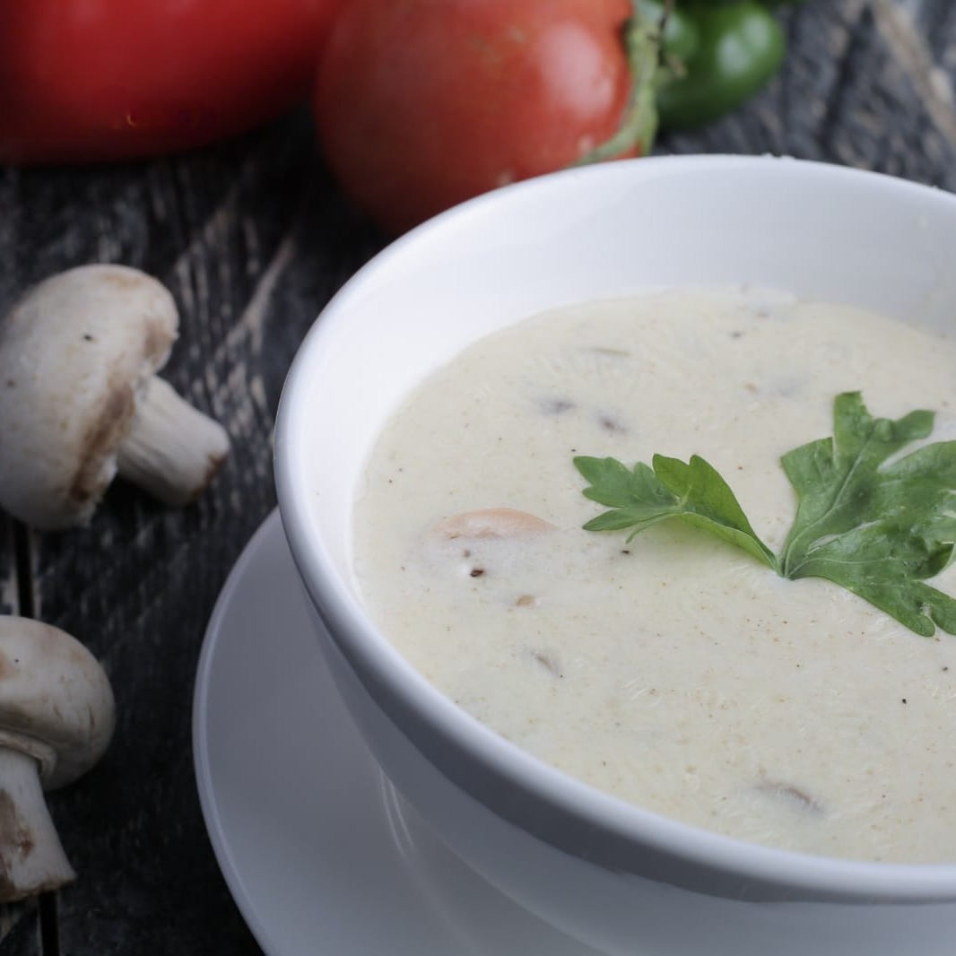Le Notre Cafe | Mushroom Soup